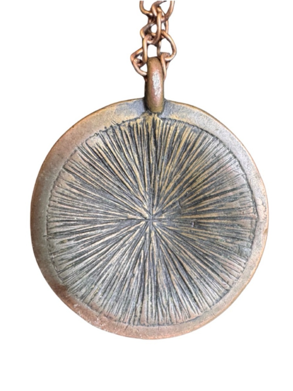 Copper Pendant Necklace - Picture 3 of 4